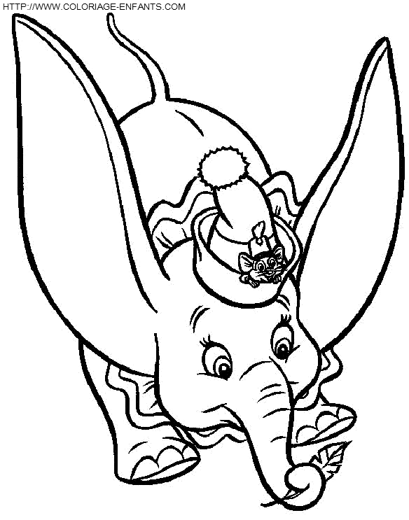 Dumbo coloring