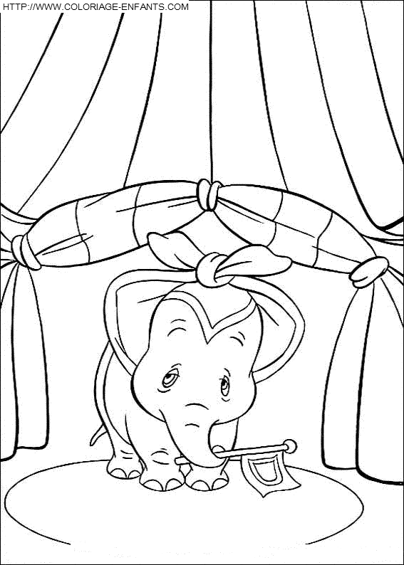 Dumbo coloring