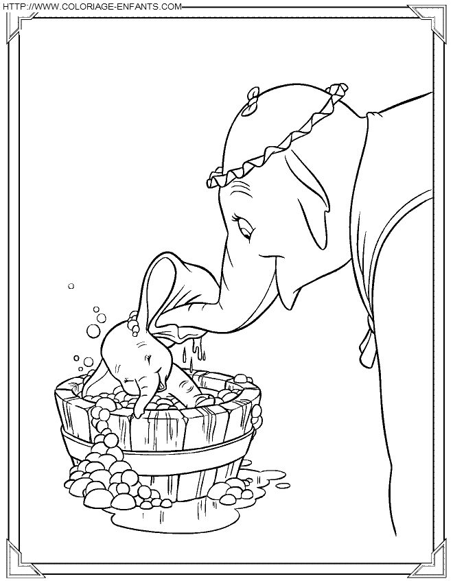 Dumbo coloring