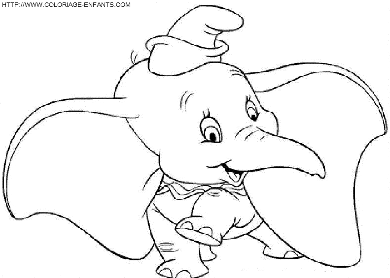 Dumbo coloring