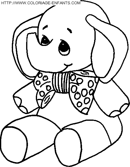 Elephants coloring