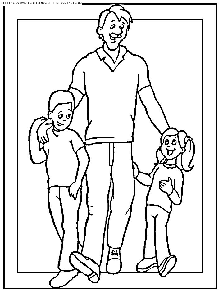 Fathers Day coloring