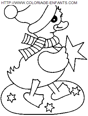 Christmas Animals coloring