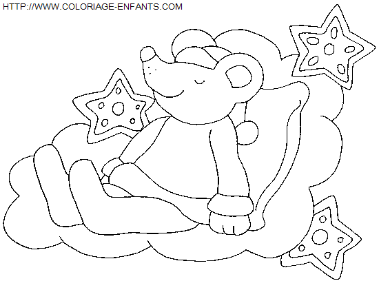 Christmas Animals coloring