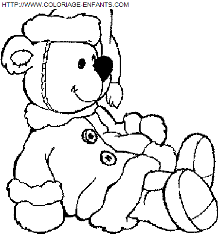 Christmas Animals coloring