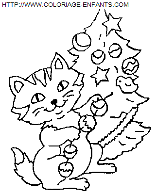 Christmas Animals coloring