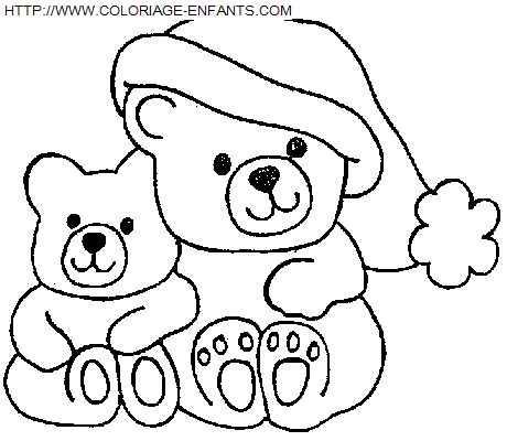 Christmas Animals coloring