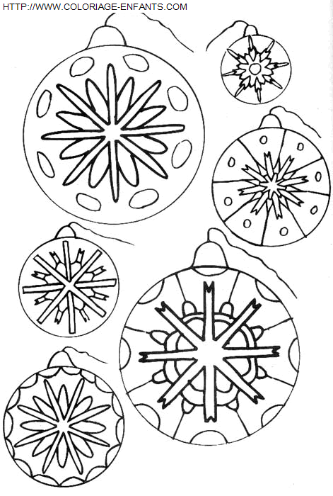 Christmas Balls coloring