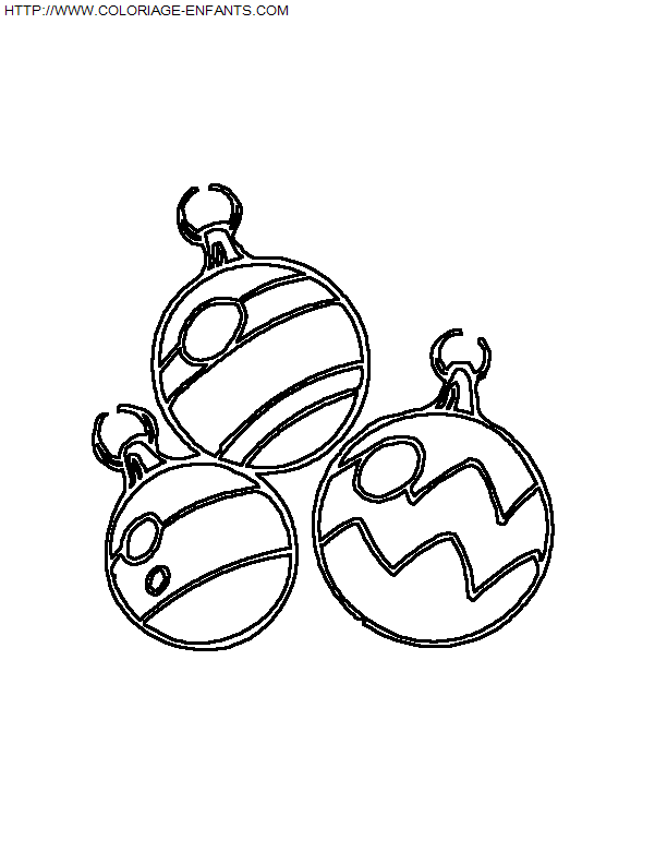 Christmas Balls coloring