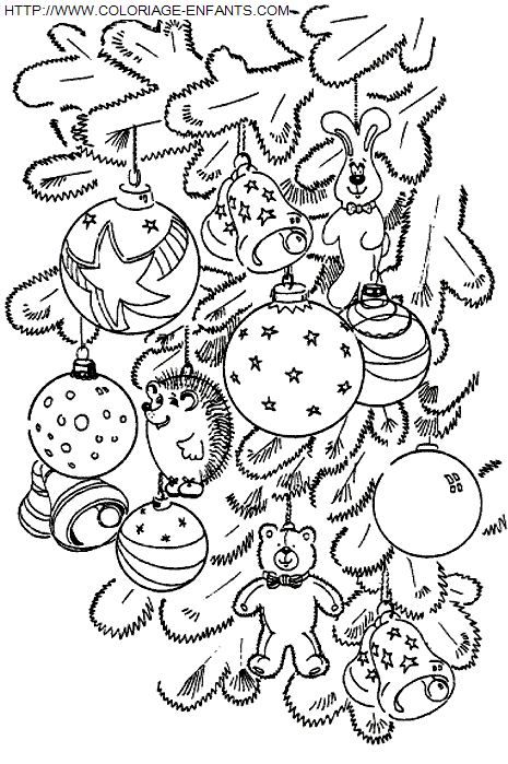 Christmas Balls coloring