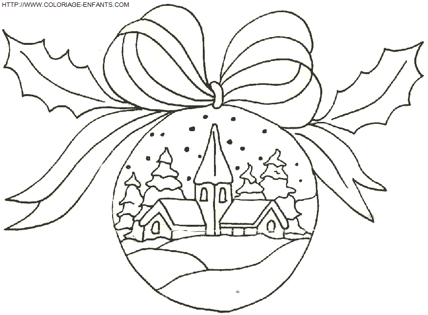 Christmas Balls coloring