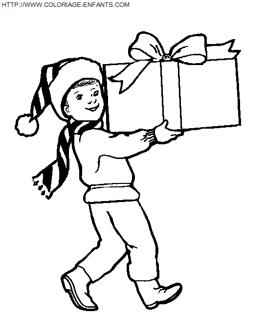 Christmas Presents coloring