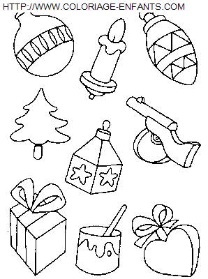 Christmas Presents coloring