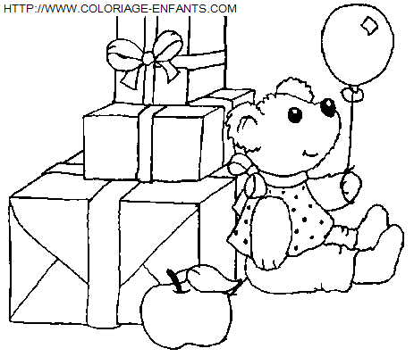 Christmas Presents coloring