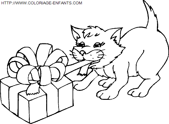 Christmas Presents coloring