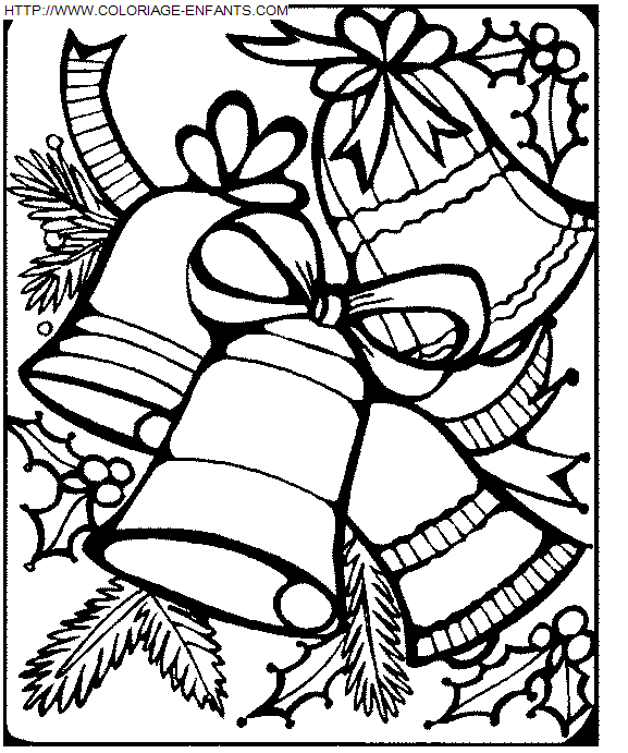 Christmas Bells coloring