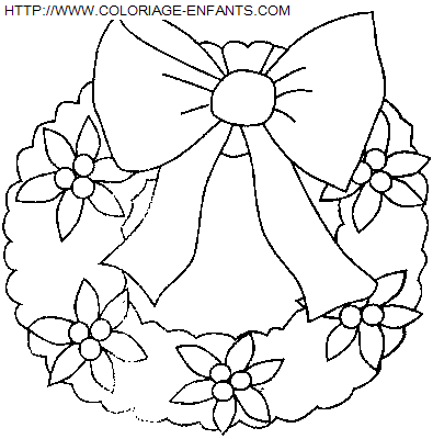 Christmas Wreaths coloring