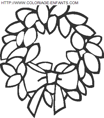 Christmas Wreaths coloring