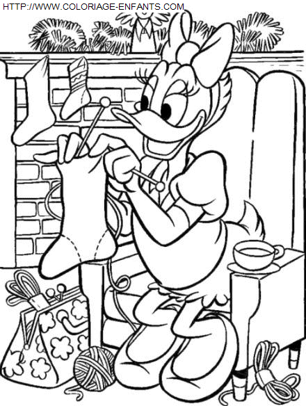 Christmas Walt Disney coloring