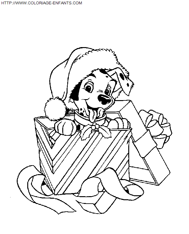 Christmas Walt Disney coloring