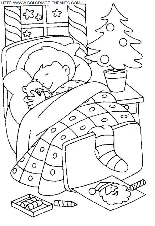 Christmas Children coloring