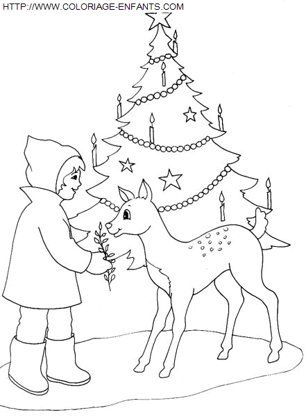 Christmas Children coloring