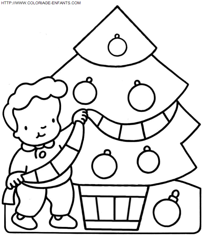 Christmas Children coloring