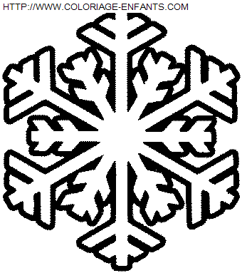 Christmas Snowflakes coloring