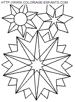 Christmas Snowflakes coloring