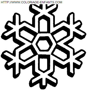 Christmas Snowflakes coloring