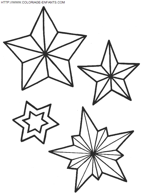 Christmas Snowflakes coloring