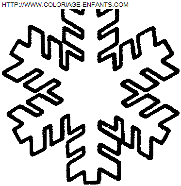 Christmas Snowflakes coloring