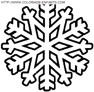 Christmas Snowflakes coloring