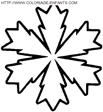 Christmas Snowflakes coloring