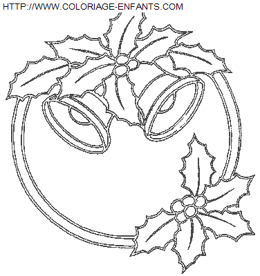 Christmas Mistletoe coloring