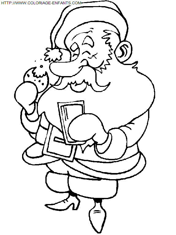 Christmas Santa Claus coloring