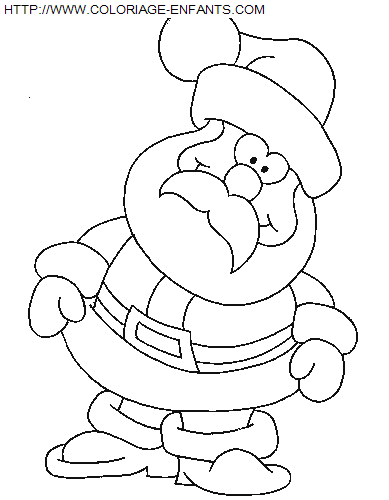 Christmas Santa Claus coloring