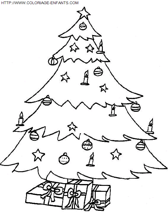 Christmas Christmas Trees coloring