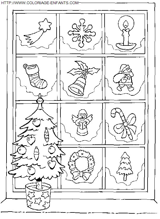 Christmas Christmas Trees coloring