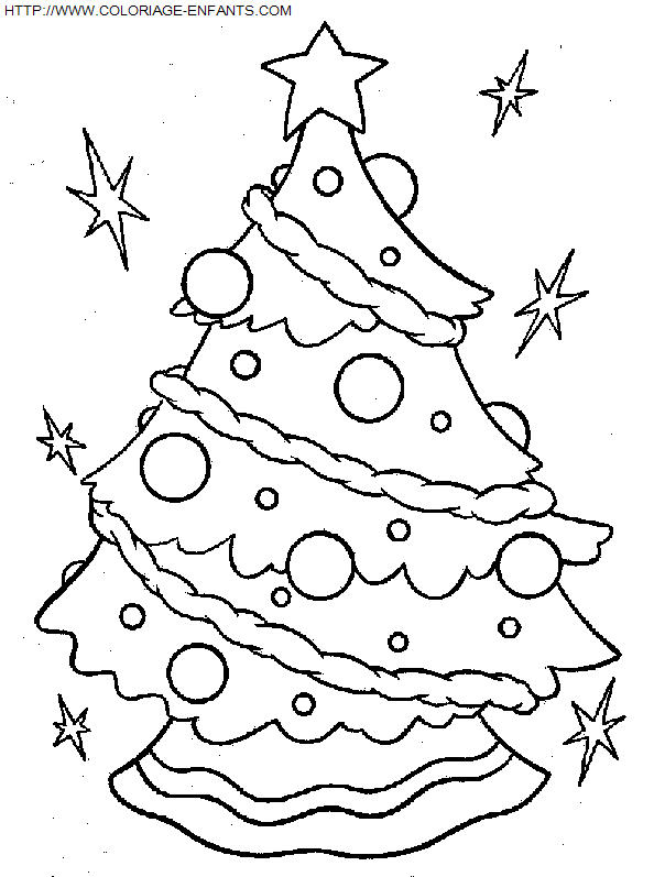 Christmas Christmas Trees coloring