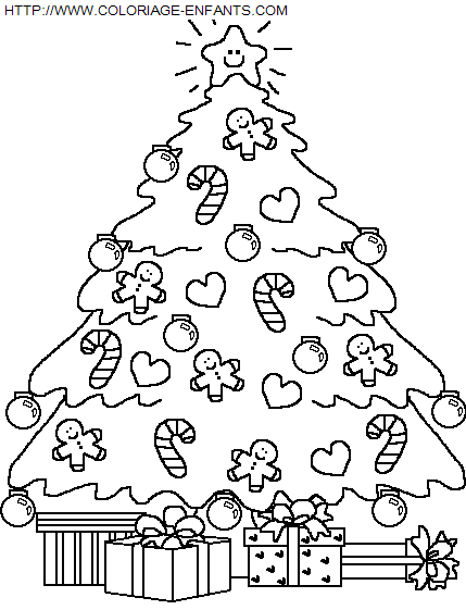 Christmas Christmas Trees coloring