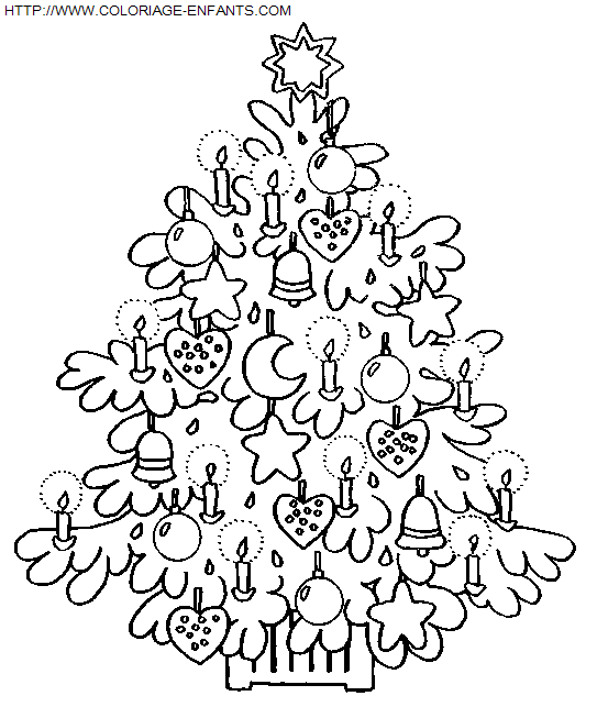 Christmas Christmas Trees coloring