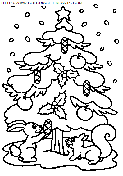 Christmas Christmas Trees coloring