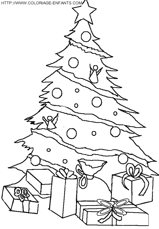 Christmas Christmas Trees coloring