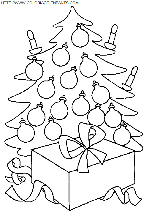 Christmas Christmas Trees coloring