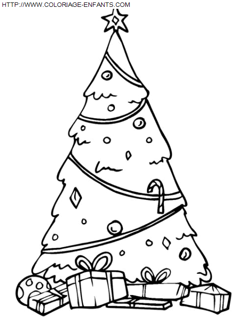 Christmas Christmas Trees coloring