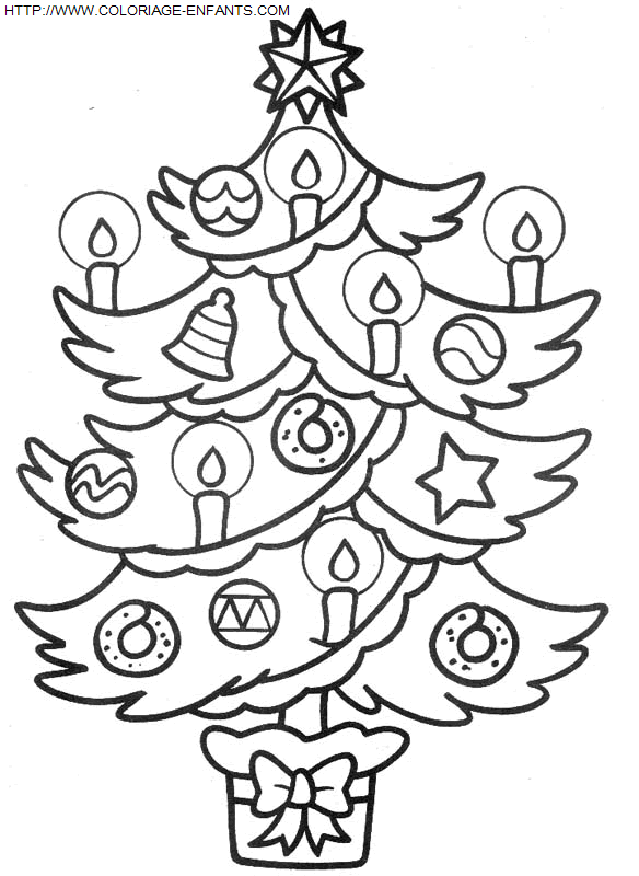 Christmas Christmas Trees coloring