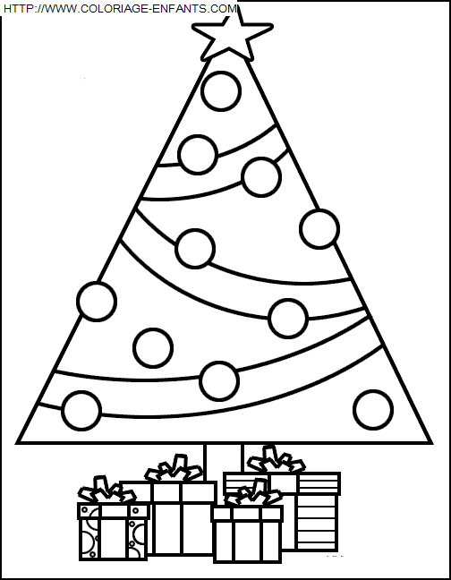 Christmas Christmas Trees coloring