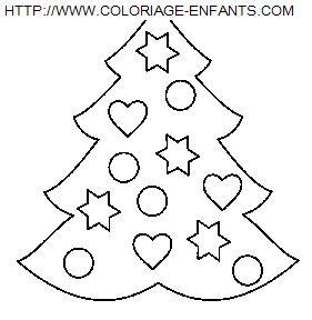 Christmas Christmas Trees coloring