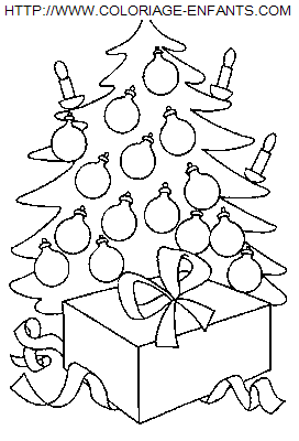 Christmas Christmas Trees coloring